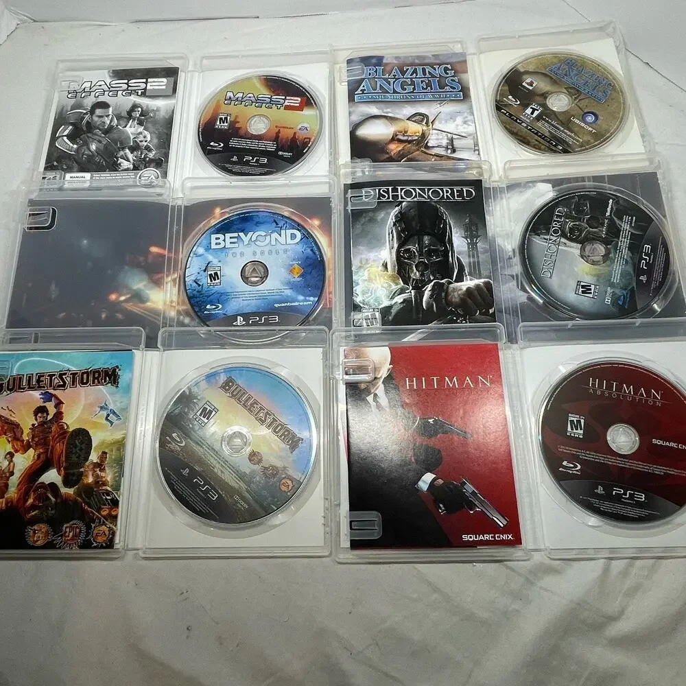 Sony Playstation 3 Lot of 6 Games-Good Condition